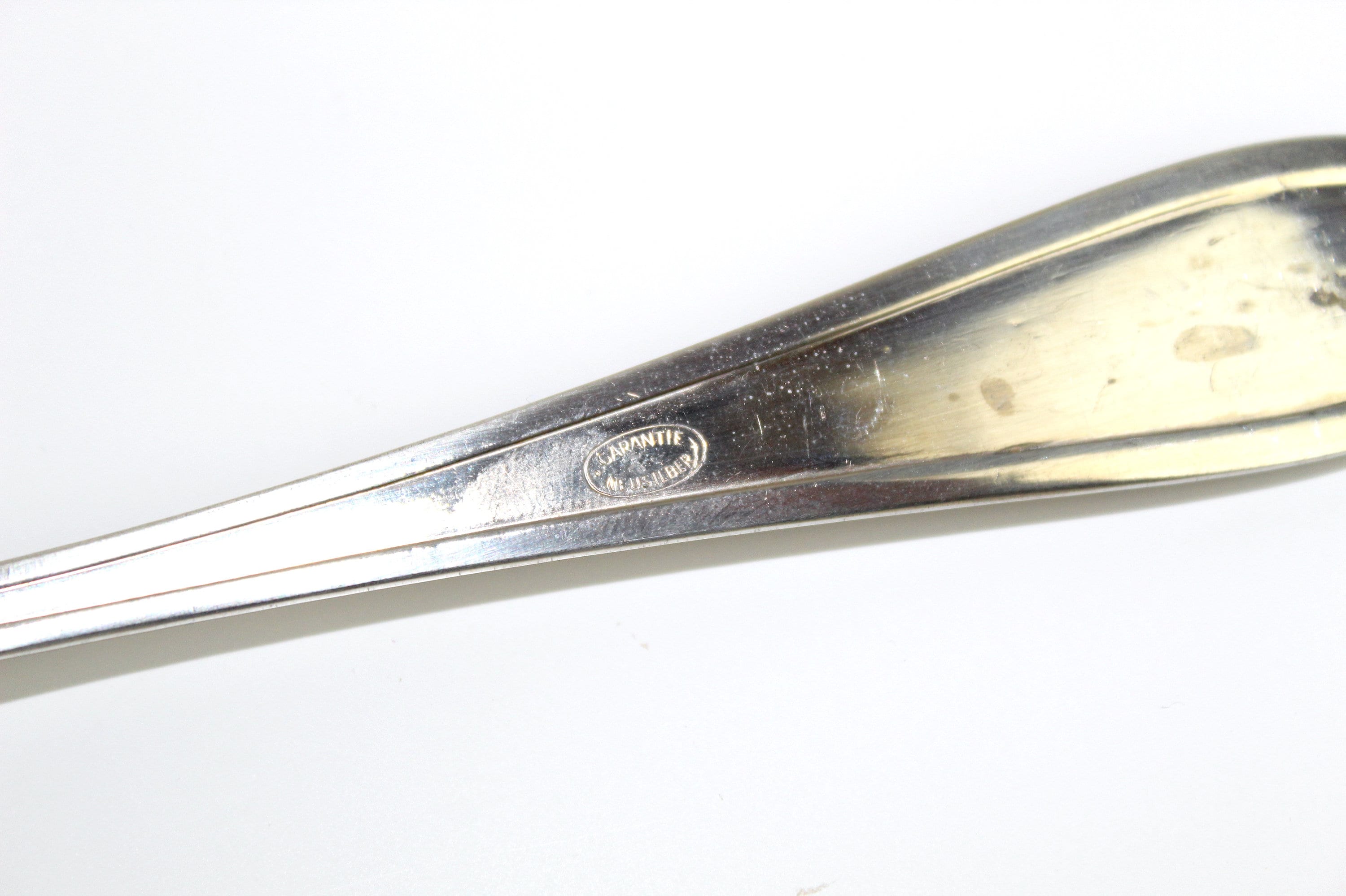 スプーン6杯 | 「ニッケルシルバーを保証」 |シルバーメッキ | 6部