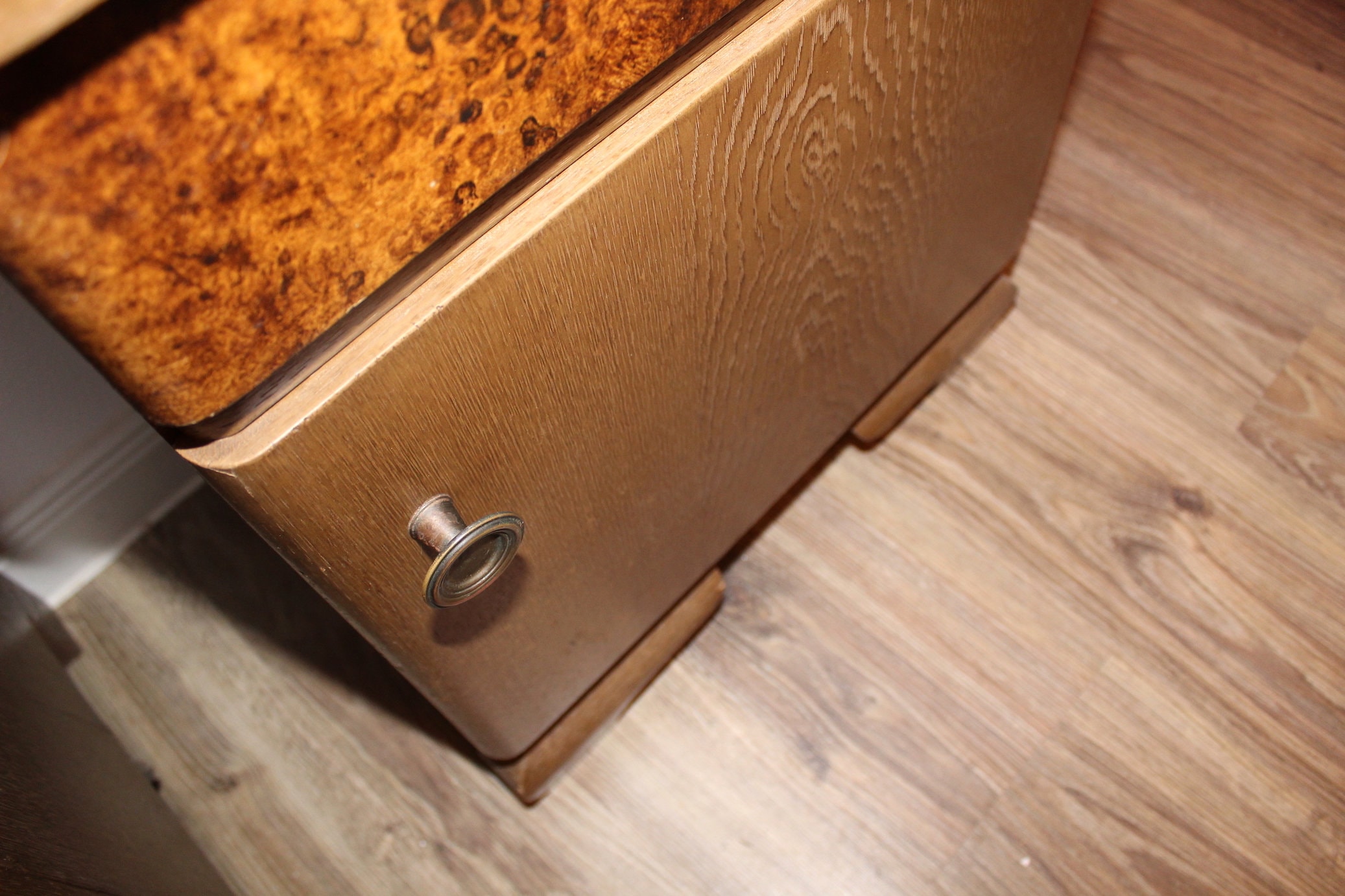 Solid Wood Night Tables Vintage 2 Available Etsy