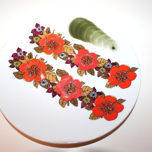 Antique Rosenthal Plate -- Color Samples