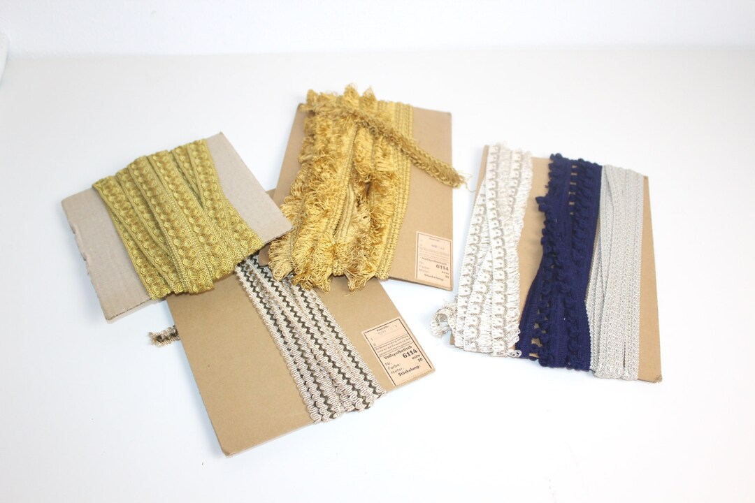 Brocade Border | Brocade Ribbons -- Bundle Vintage - Etsy