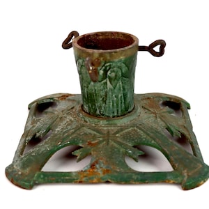 Christmas tree stand | cast iron | vintage