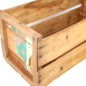 Vintage Orange Box | Wood - Etsy