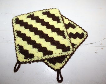 Grandma's crocheted potholders