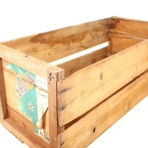 Vintage Orange Box | Wood - Etsy