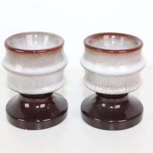 2 ceramic egg cups
