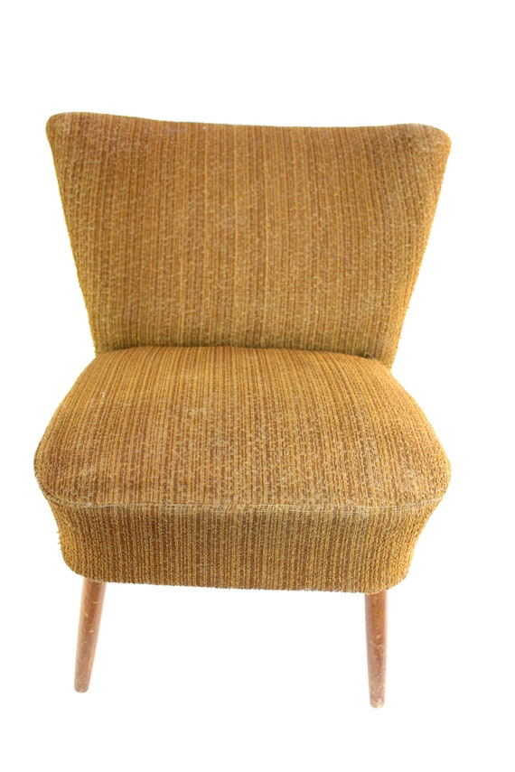 Cocktail Chair in Ochre Etsy UK
