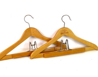 hanger | trouser stretcher | wood | vintage