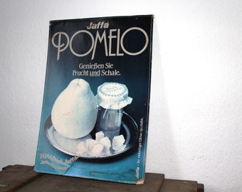 Cartello pubblicitario "Jaffa Pomelo" -- vintage