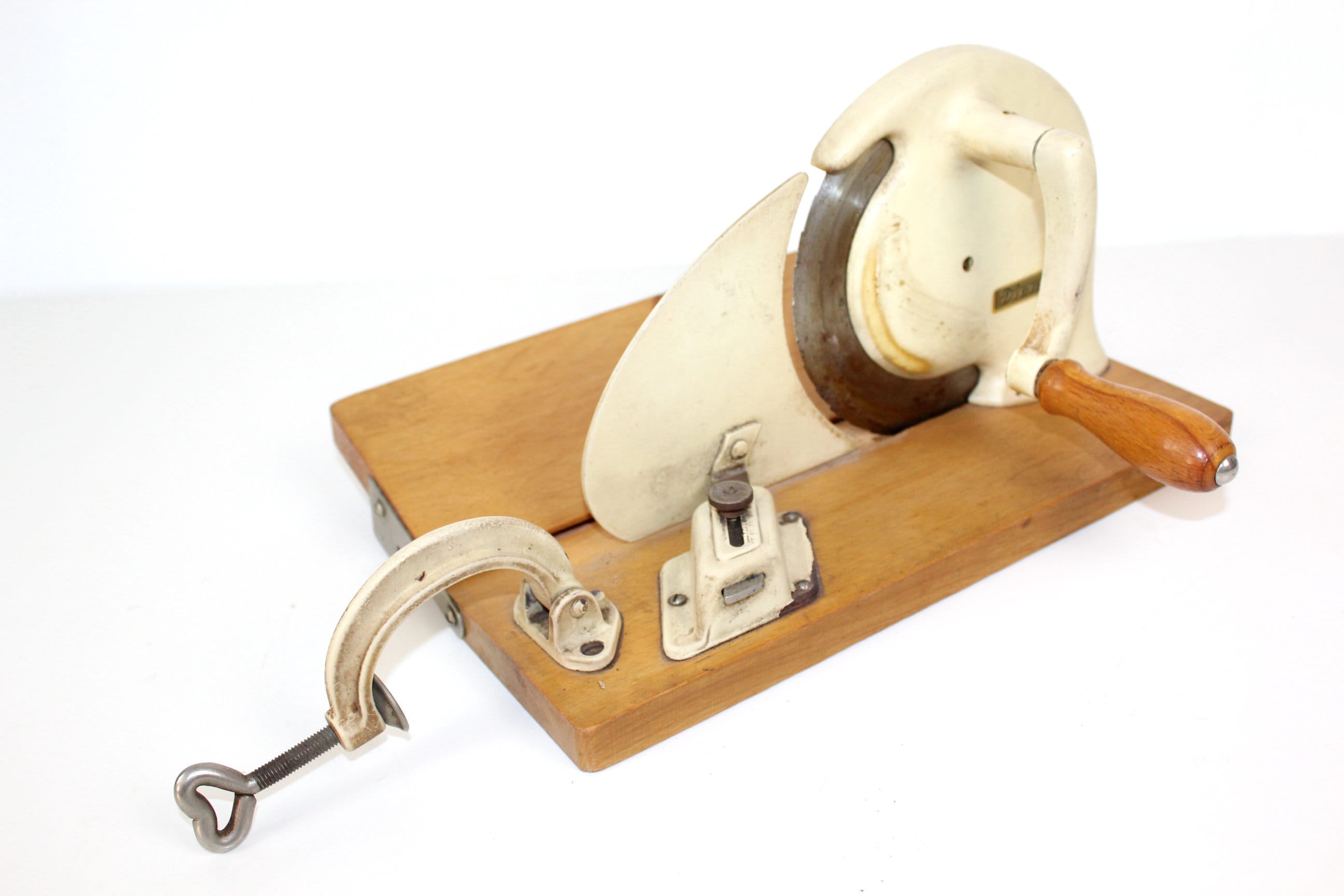 Vintage Hand Bread Cutting Machine Bread Slicer Vintage Hand-made