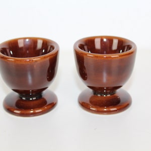 2 simple ceramic egg cups