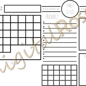 Whiteboard Planner decal svg, dxf, eps, png