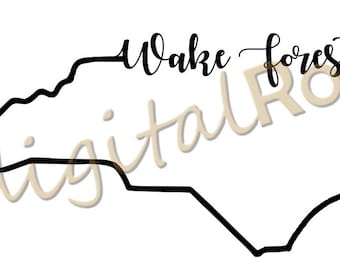 North Carolina - State Flag Outline Svg, Dxf, Eps, Png - Etsy