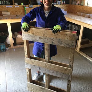 Pallet Herb Garden image 2