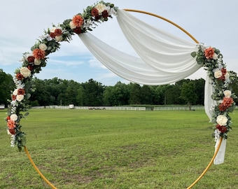 Arbor decor kit, Fall Arbor flowers, Terracotta ceremony Decor, Terracotta garland, Fall floral garlands