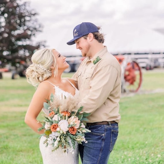 terracotta and sage green bridesmaid dresses An Eclectic + Elegant Celestial Wedding in an Oregon Forest