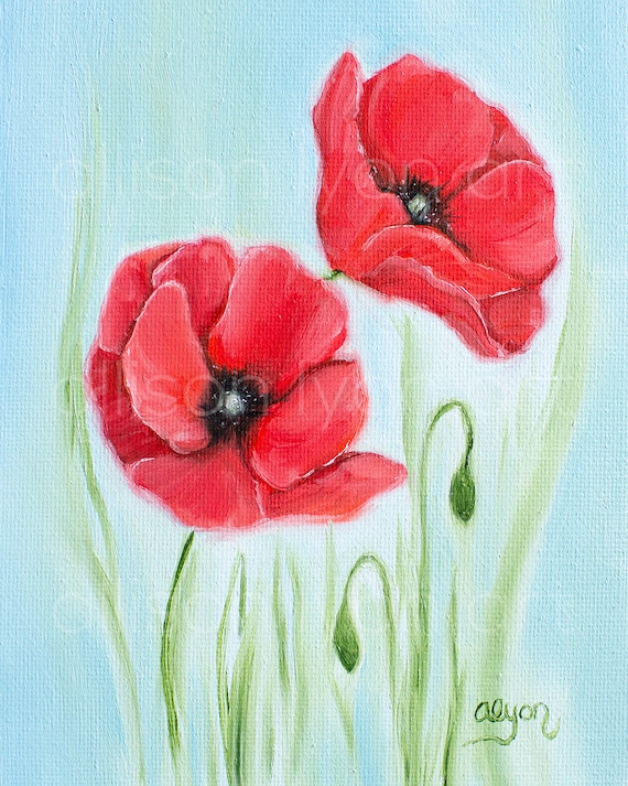 Poppy Printable Artwork Print \ photograph relating to Poppy Printable called Poppy Printable Artwork Print \