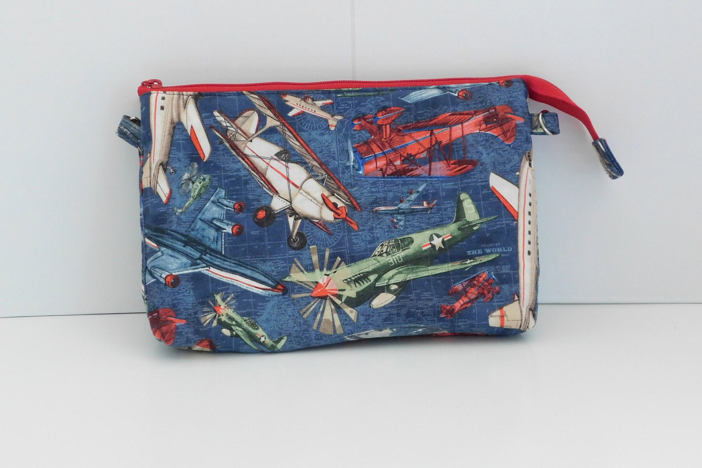 Palladin Zipper Pouch Made in Airplane With Both Etsy UK