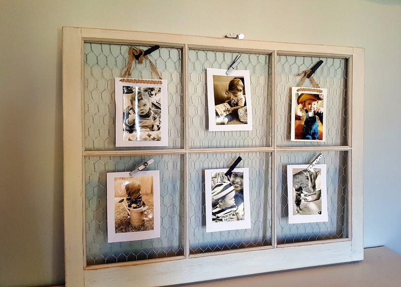 Customizable En Wire Window Frames Distressed Image 0