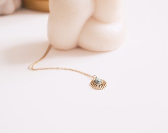 African turquoise necklace