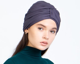 Turban enveloppant pour femme qui s'adapte à toutes les saisons