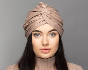 Turban pour femme, serre-tête, turbans torsadés pour l'été.