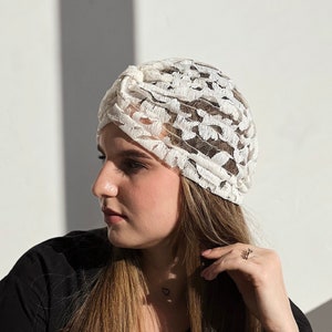 Turban headband women lace turban hat African head wraps for women summer turban women.