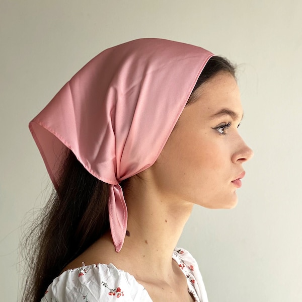 Silk bandana for women fits perfect in spring summer season