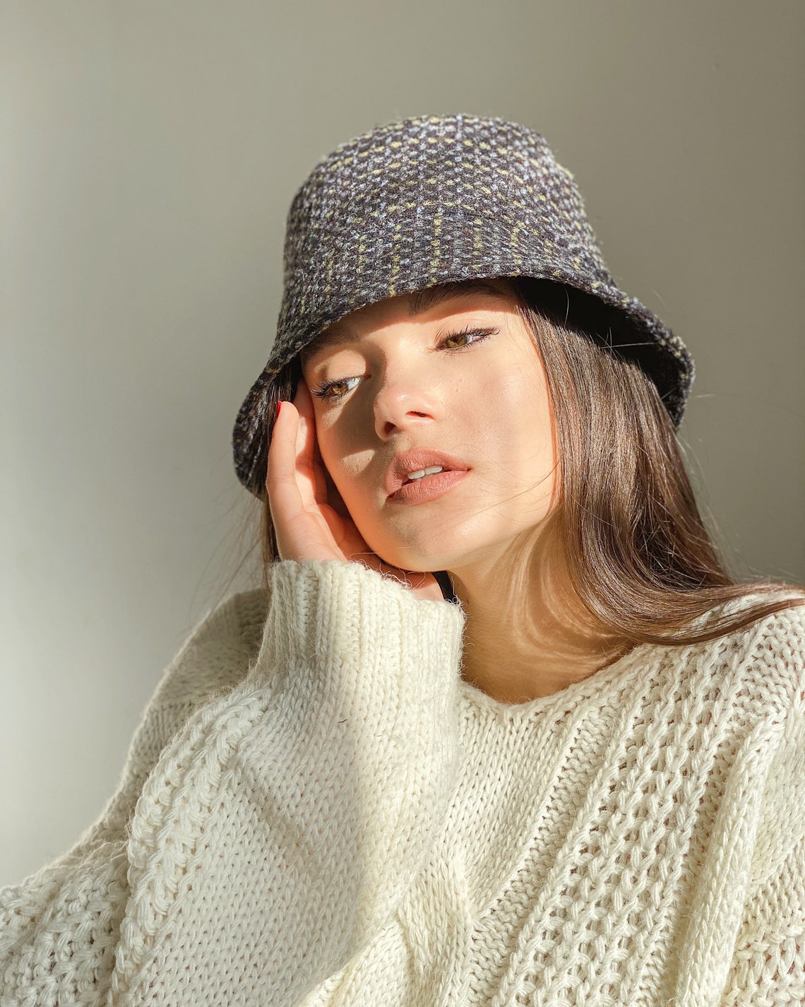 Winter Bucket Hat for Women Fall Bucket Hat Printed Bucket Etsy