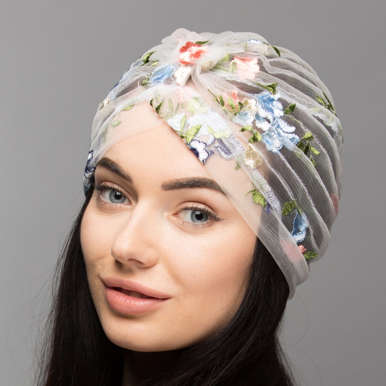 Wildarms Pack De 2 Turbantes Plisados Unisex – Gorro Árabe/Indio Para Carnaval Y Disfraces, 13 Colores