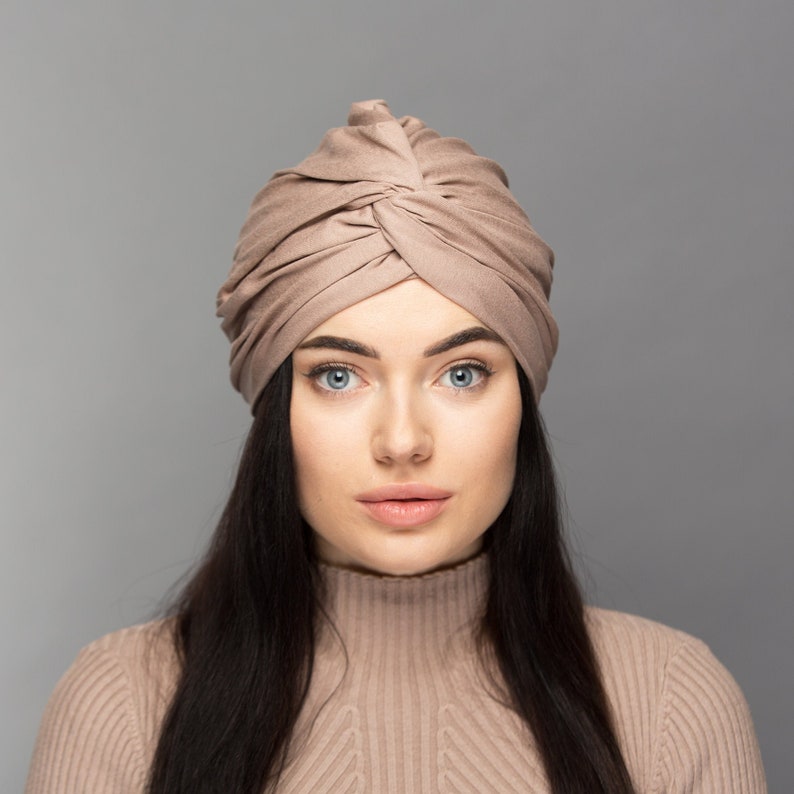 Turban for women, Head wrap, Twist turbans for summer. image 1