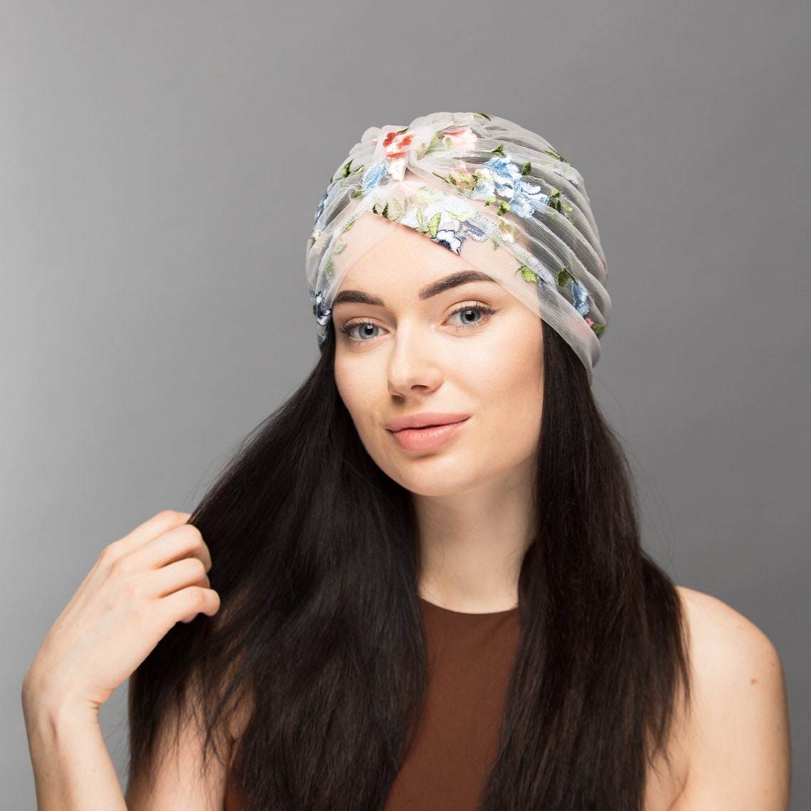 Turban headband women lace turban hat African head wraps for Etsy