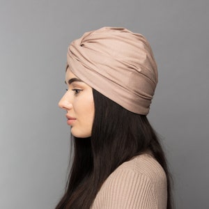 Turban for women, Head wrap, Twist turbans for summer. image 2