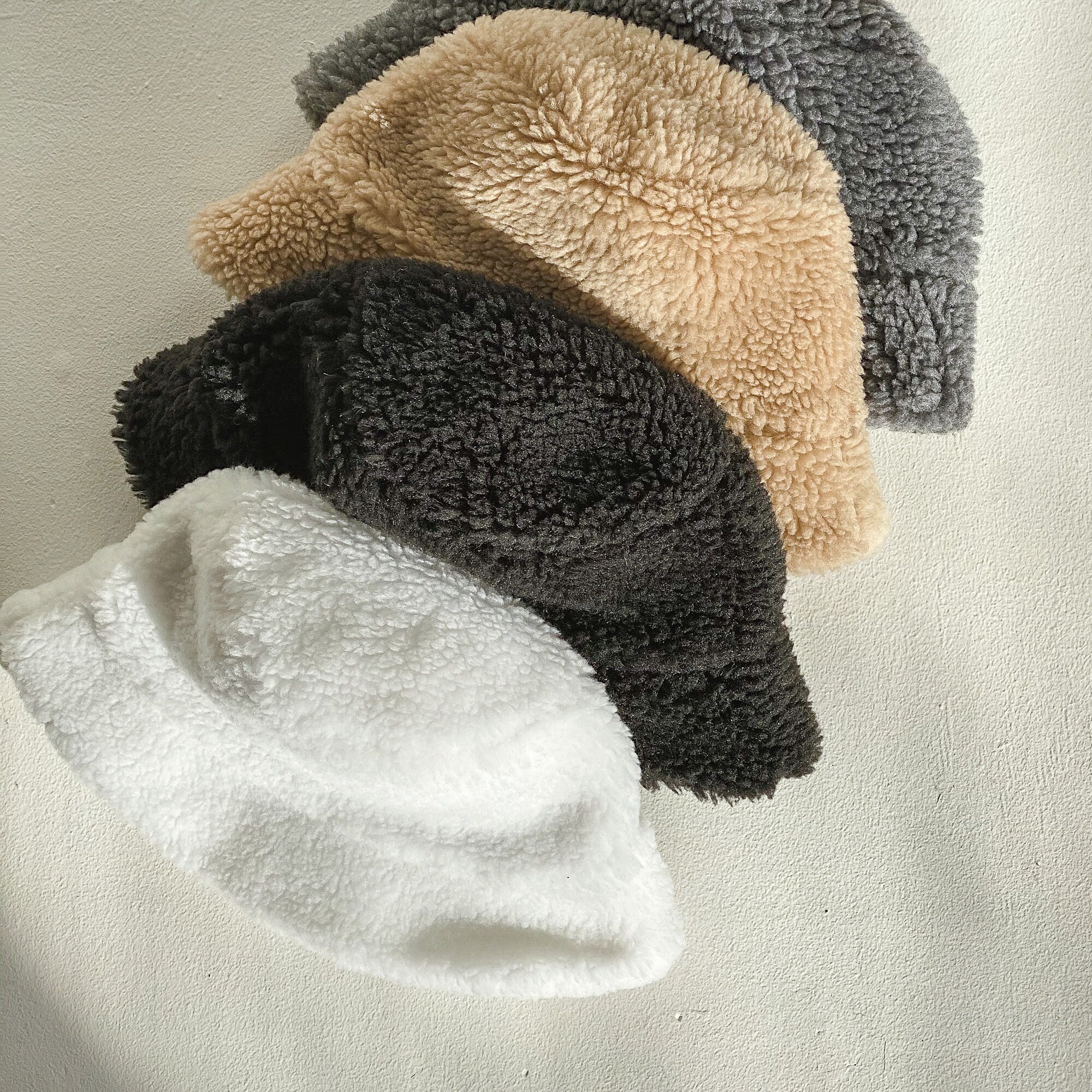 Fur fuzzy bucket hat Women winter bucket hat Faux fur bucket Etsy