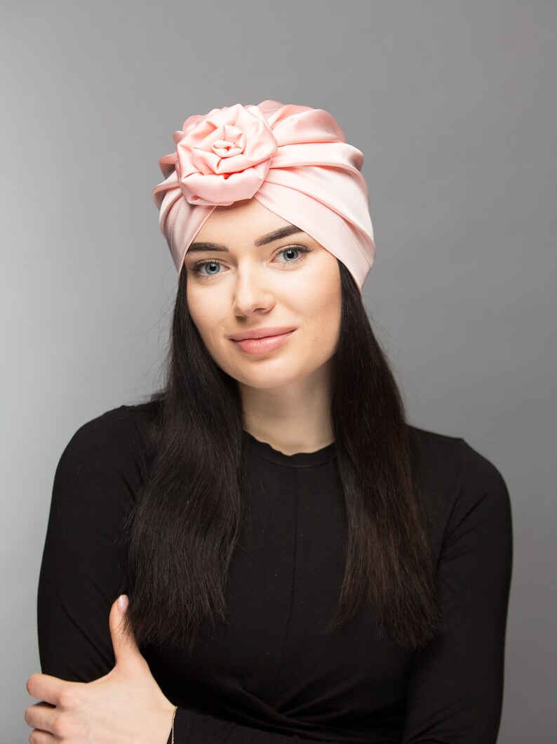 Silk hair wrap silk turban head wrap for woman hat woman Etsy