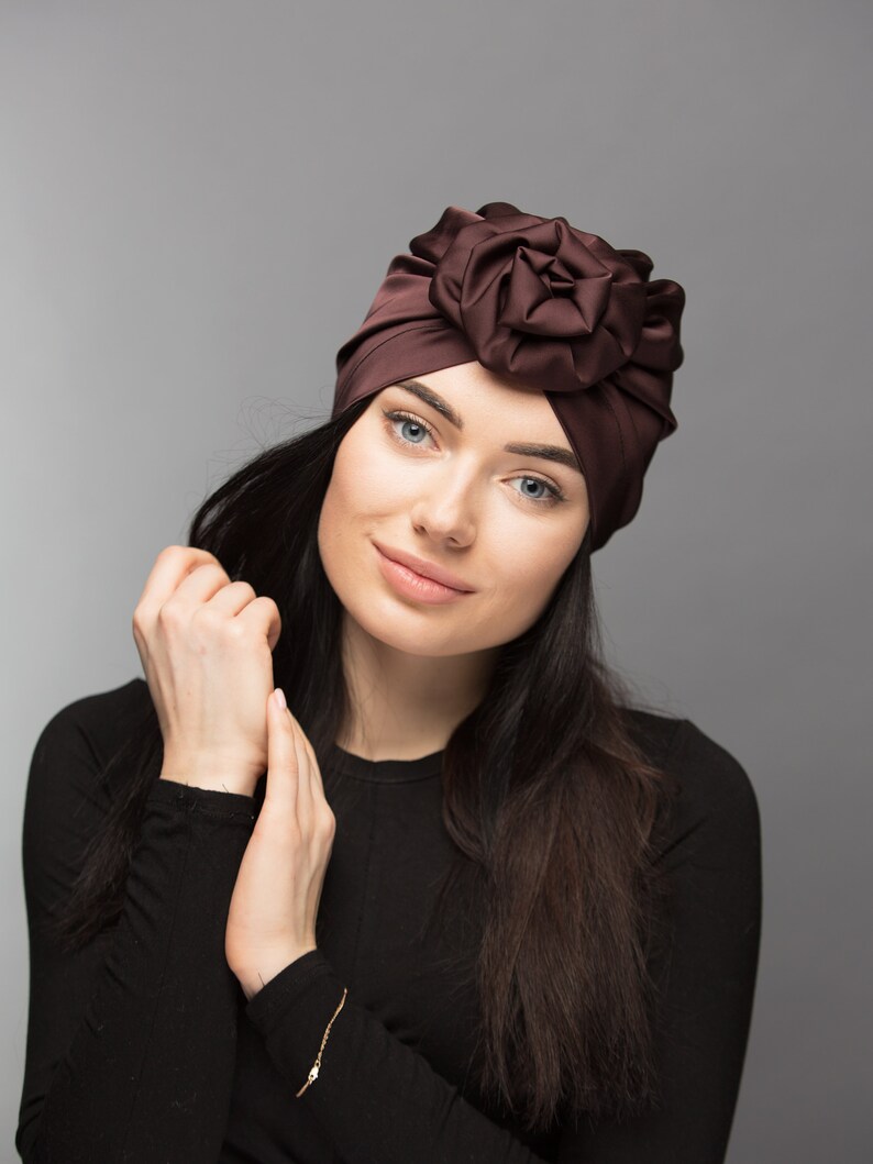 Silk hair wrap silk turban head wrap for woman hat woman Etsy