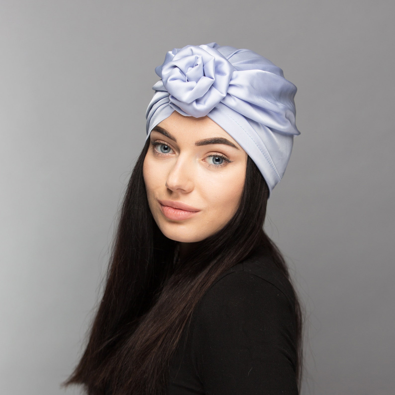Summer silk turban head wrap for women Fashion turban. Etsy