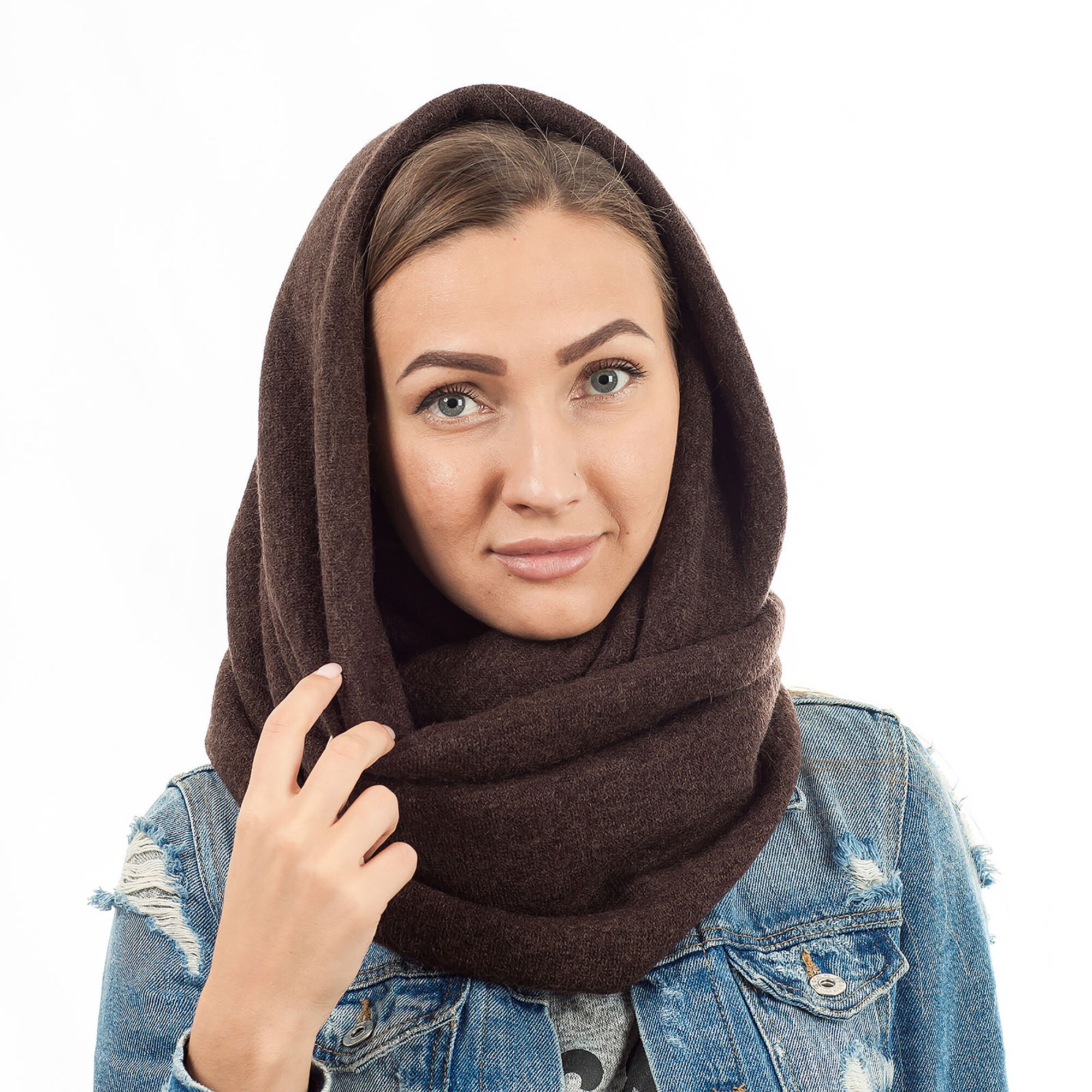 Snood scarf for women warm and soft Winter infinity scarf Etsy