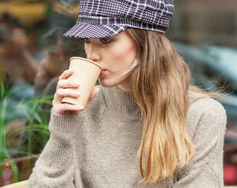 Newsboy Cap Women Cotton Cap Women S Newsboy Hat Etsy Australia