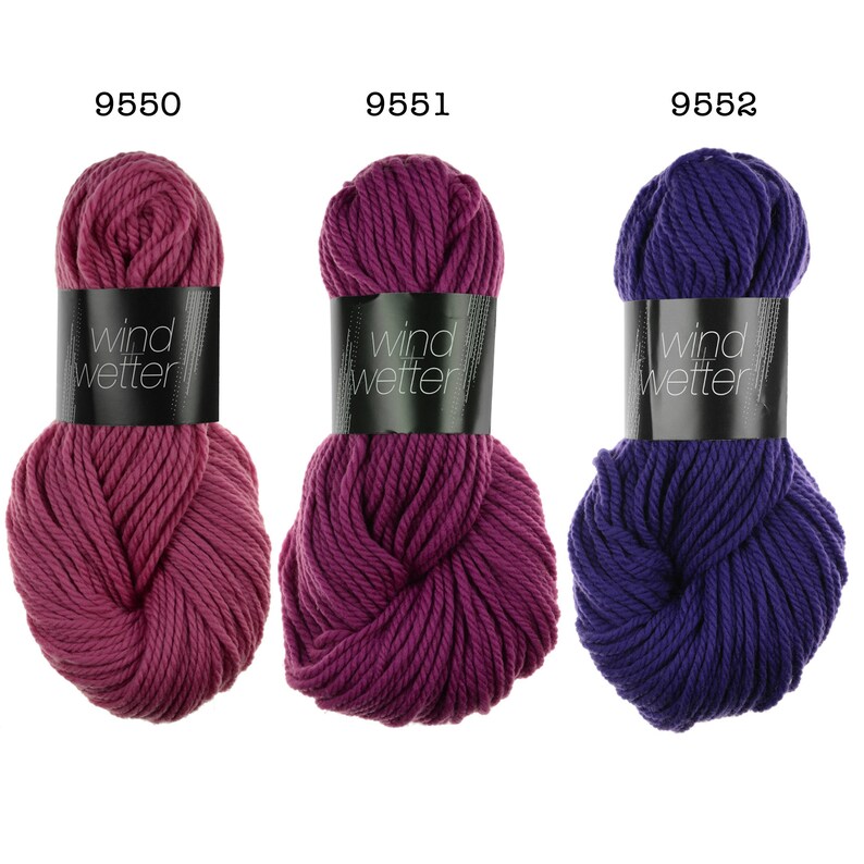 Wind und Wetter / Wind and Weather Merino Extra Fine Super bulky 100 g image 4