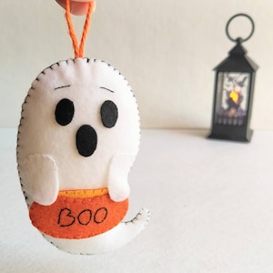 Felt ghost, Halloween ghost decor