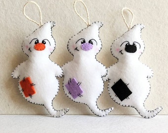 Felt ghost, Halloween ghost decor