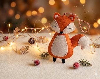 Filzfuchs, Weihnachtsdekoration