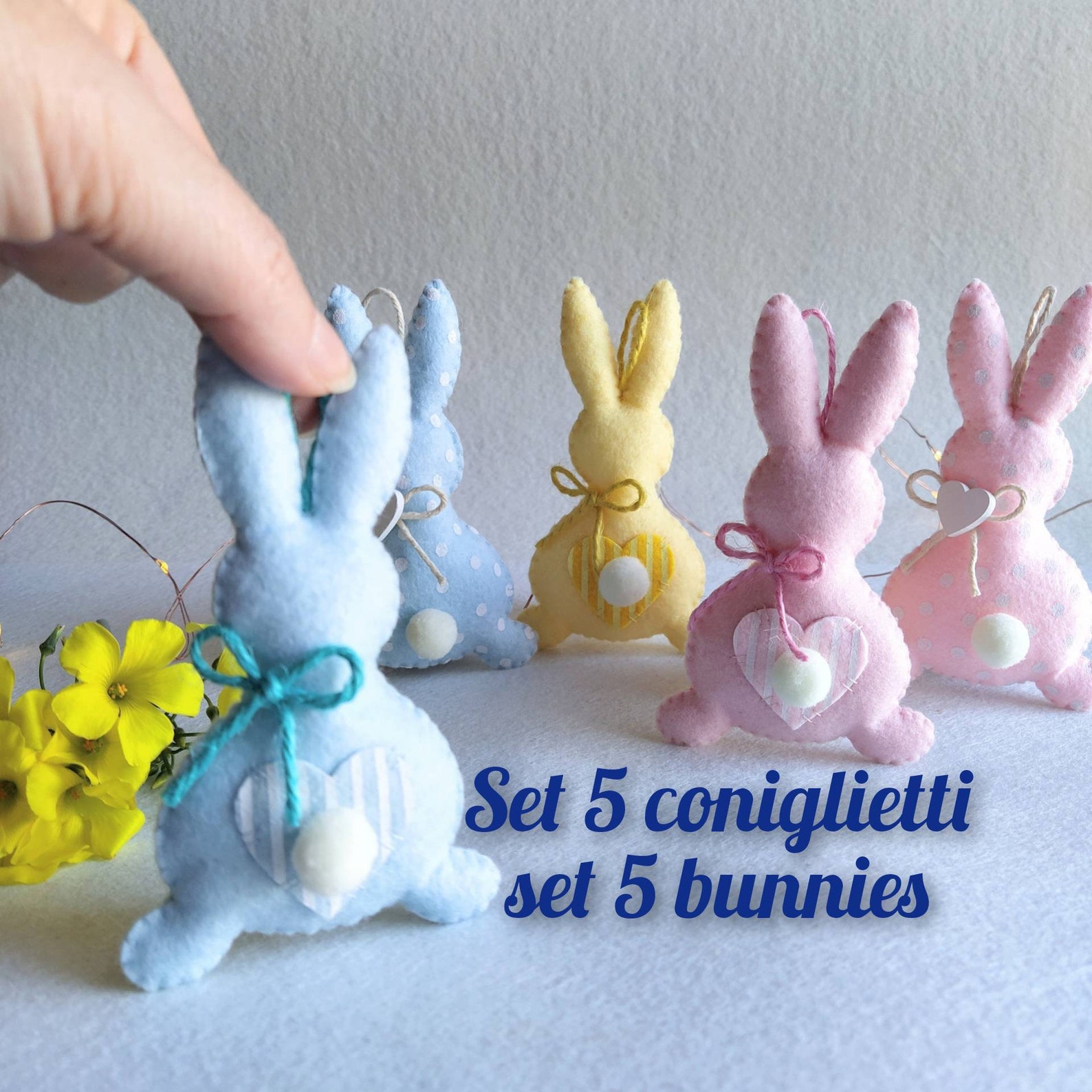 AIEX 12 Pezzi Coniglietti Pasquali, 22,5x15 cm Coniglietto Pasquale Ritagli di Coniglietto 3D in Legno di Grandi Dimensioni per Decorare la Pittura Artigianato per Feste di Pasqua (4 Stili