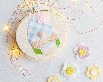 Easter ornaments, hoop decoration