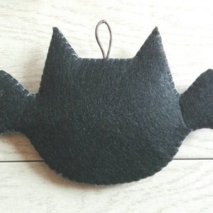 Felt halloween bat,halloween decor image 7