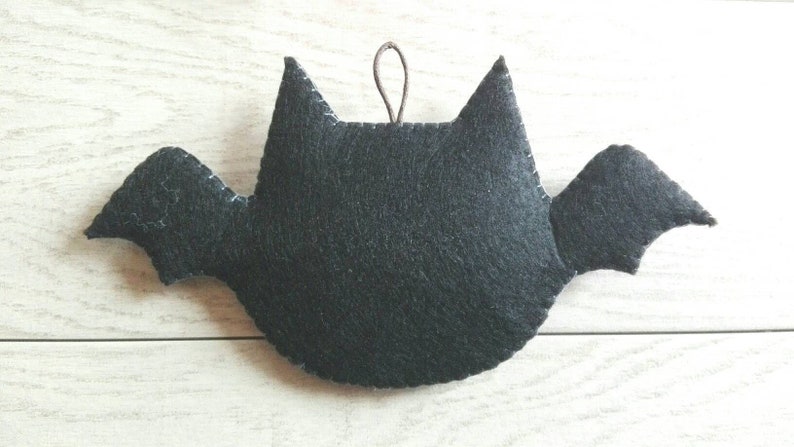 Felt halloween bat,halloween decor image 7