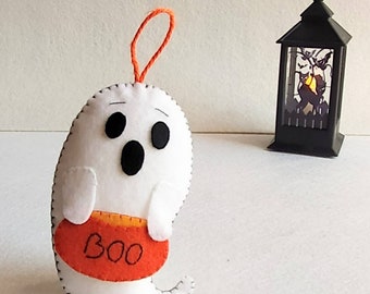 Felt ghost, Halloween ghost decor