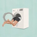 Sarcastic Laundry Room Decor, Funny Laundry Room Art Print, Funny Washing Room Illustration Art, Laundry Day Funny Wall Art Print, Laundry product logo