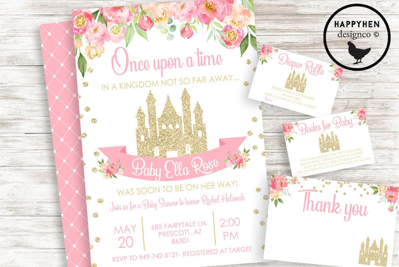baby shower invitations baby shower themes for girls fairy tale baby shower theme