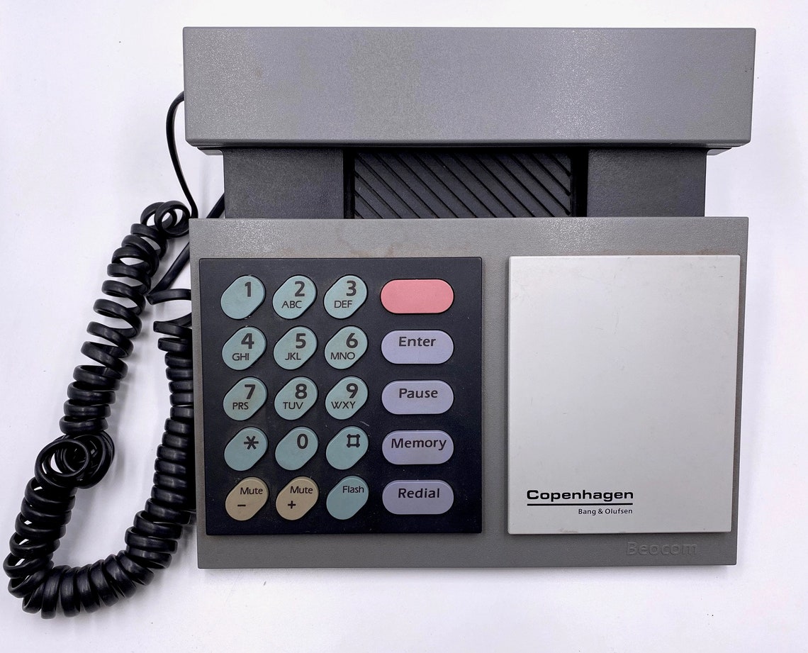 Vintage Bang & Olufsen 2200 Copenhagen Telephone NIB Etsy